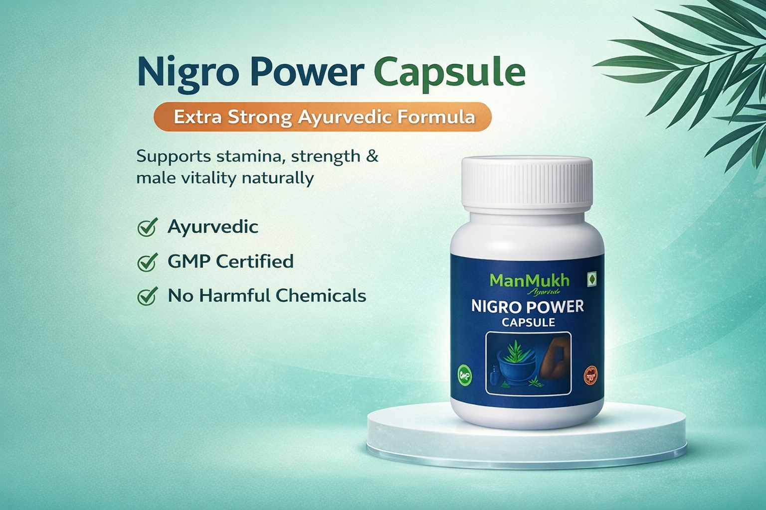 Nigro Power Capsules – Men’s Vitality & Wellness Support (60 Capsules)
